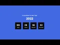 COUNTDOWN NEW YEAR HTML CSS JAVASCRIPT