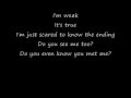 Download Lagu TRUE - RYAN CABRERA LYRICS