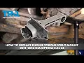 How to Replace Engine Torque Strut Mount 2011-2016 Kia Optima 2 4L L4