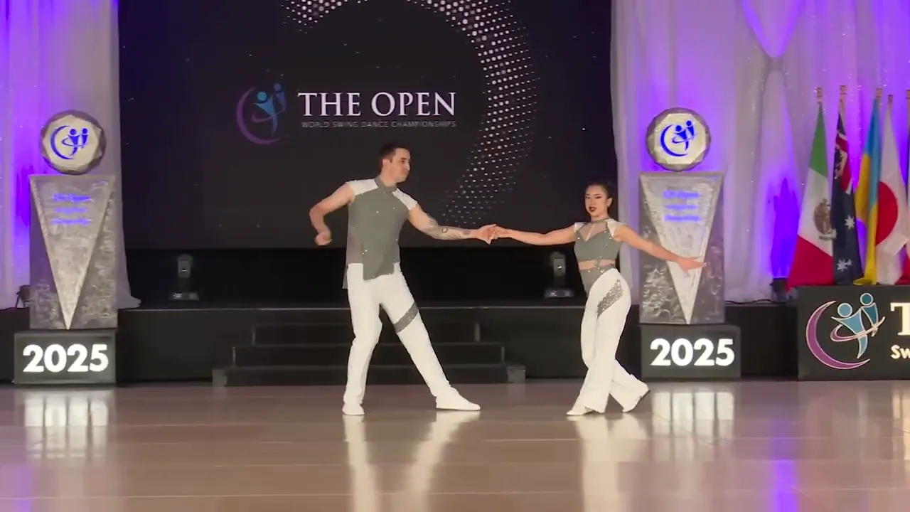 Christopher Dumond and Emily Huang - 4th Place Classic - The Open 2025