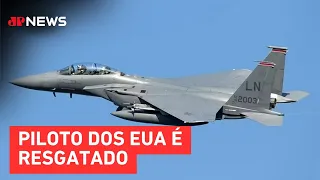 Trump confirma resgate de 2º piloto de jato derrubado pelo Irã: 'São e salvo'