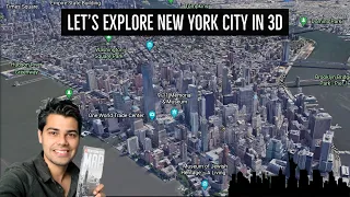 Understanding Map of New York City in 3D I Difference Between New York State New York City