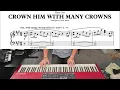 Download Lagu Crown Him With Many Crowns - FUN and TRIUMPHANT - piano solo SHEET MUSIC