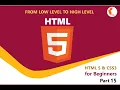 HTML5 Tutorial For Beginners Full Course Layouts and Transitions in HTML5 Tutorial Part 15