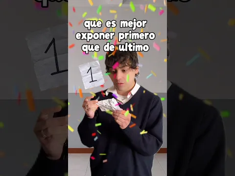 Madurar es entender que exponer primero es mejor que al ultimo | Gabo Alvarez