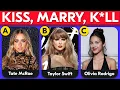 KISS MARRY K LL - Popular Hottest Female Celebrities Edition Celebrity Quiz
