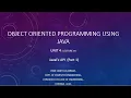 UNIT4 LECTURE 34 JAVAFX PART 1