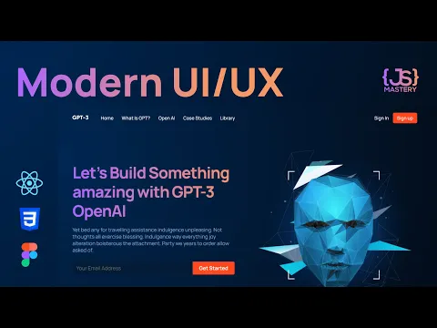 Build and Deploy a Fully Responsive Modern UIUX Website in React JS