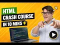 Learn HTML in 10 Minutes Build Your First Web Page Beginner Friendly