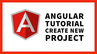 ANGULAR FOR BEGINNERS Create ANGULAR PROJECT from Scratch Angular CLI Create new project 2024