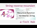 string reverse recursion in c malayalam