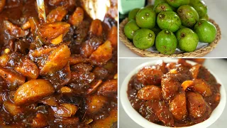 মুখে স্বাদ লেগে থাকার মত আমড়ার আচারের সহজ রেসিপি। Amrar Achar