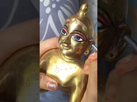 laddu gopal makeover π #diy #youtubeshorts #viral #shorts #krishna