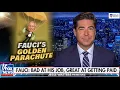 Primetime With Jesse Watters Dr Fauci s Golden Parachute Pension Will Exceed Biden s Salary