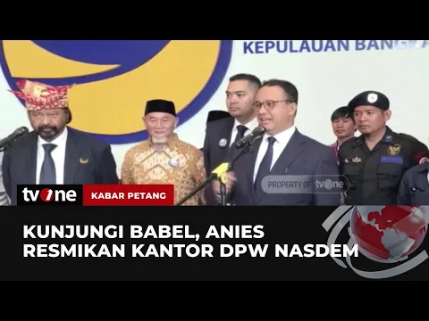 Anies Baswedan Sapa Pendukung di Pangkal Pinang