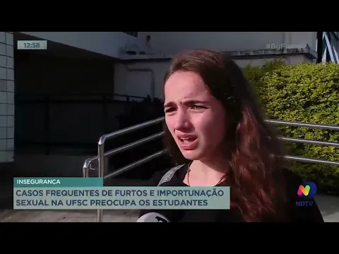 Casos frequentes de furtos e importunação sexual na UFSC preocupa os estudantes