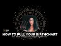 How To Pull Your Free Birth Chart Natal Chart 2021 - Tutorial with Transits