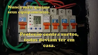 Como proteger sua rede contra quedas e sobrecarga de tensão.