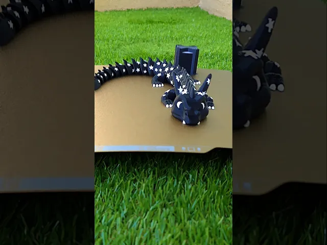XXL Articulated Galactic Starlight Dragon / Wingless / Fidget Toy video thumbnail