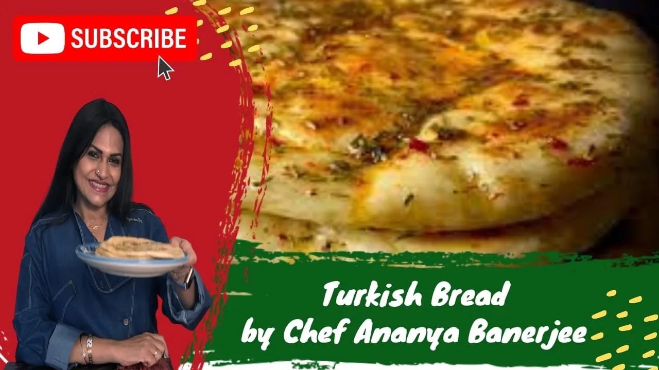 Turkish Flat Breads in Tawa   Quick & Easy Soft Turkish Bread Recipe   Bazlama   Without Oven