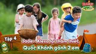 Jade và Alexa lại thắm thiết, Quốc Khánh một mình gánh vác 2 em gái | Doanh Trại Lớn Khôn 2026 tập 4