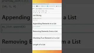 Python List Manipulation Tutorial Learn List Operations in Jupyter Notebook