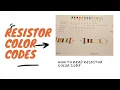 How To Find Resistance Value Using Resistor Color Code