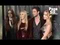 Aaron Taylor-Johnson 34 and wife Sam 57 make rare red carpet appearance with her adult daughters