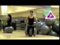 Pilates Basic Ball - Seated Ball Bounce