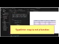 TypeError map is not a function