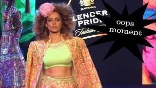 kangana ranauts oops moment caught on camera video