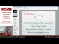 Instruction Reporting Form-6 Reading Components Review