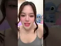 Busty Asian girl braless and drool-worthy live