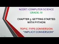 XI Science 5 Conversion Conversion