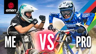 I Raced A Pro Down The World's Steepest DH Track