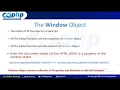 46 - The Window Object Browser Object Model