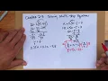 Algebra 2 2-3 solving multi-step equations
