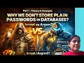 1 Password Hashing Deep Dive bcrypt vs Argon2 Salting Timing Attacks Theory and concepts