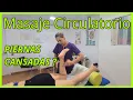 How to massage tired veins tutorial to activate your circulation