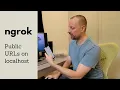 Public URLs on localhost using ngrok