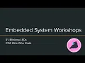 Embedded Systems Blinking LEDs