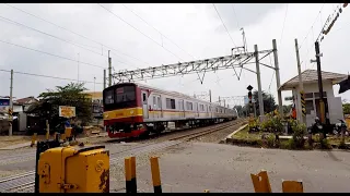 Download NS KILLER Palang SEPUR KRL Kereta Listrik Kita TM 6000 Full New LIVERY Perlintasan KA BEKASI MP3