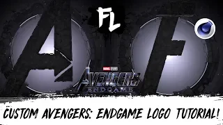 avengers endgame custom logo tutorial film learnin
