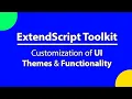 ExtendScript Toolkit Dark Theme Customization