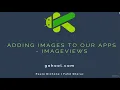 74 - Adding Images to Our Apps