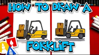 How To Draw A Forklift