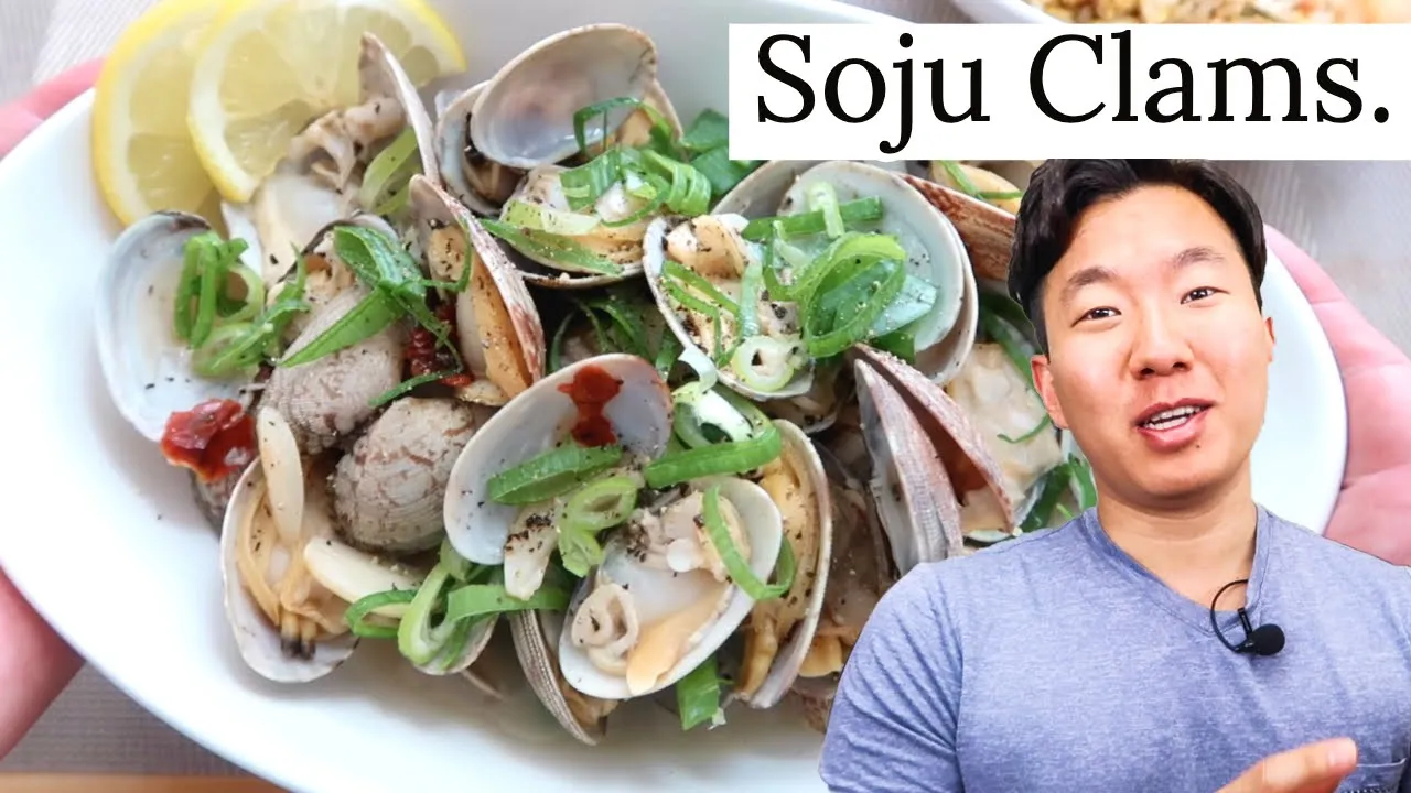 Hit The Spot - Soju Clams & Shrimp Fried Rice!