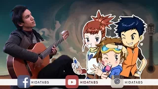 لا تبكي يا صغيري مع الكلمات والتابات Dejimon Teimāzu أغاني الكرتون 