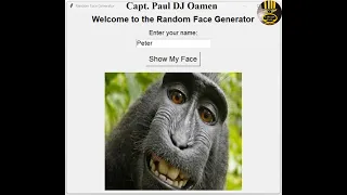 How to Create a Random Face Generator in Python using Tkinter
