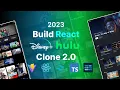 Build and Deploy React Disney Hulu Clone App using React Vite Tailwind css Typescript TMDB